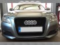 ЧЕРНА РЕШЕТКА ЗА AUDI A3 (2009-2011) ТИП RS БЕЗ ОТВОРИ ЗА ПАРКТРОНИК, снимка 2