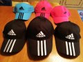 Дамска мъжка шапка с козирка бродирана 3D емблема лого марка на Адидас Найк Adidas Nike подарък , снимка 18