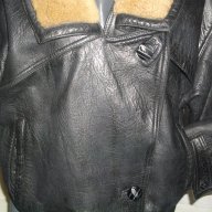 Дамско кожено яке с астраганена яка ”Da Vinci” leathers - 2XL/3XL / естествена кожа , снимка 2 - Якета - 15391194