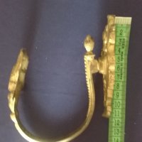 стара барокова закачалка от бронз, снимка 6 - Антикварни и старинни предмети - 20119300