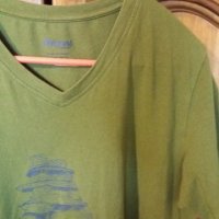 Мъж.тениска-"Bergans"/памук+ликра/,цвят-маслено зелен/олива/. Закупена от Германия., снимка 6 - Тениски - 21859428