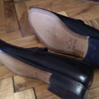 Обувки DEL RE- PENNY LOAFER BLACK-№44 италиански нови-естествена кожа, снимка 3 - Официални обувки - 23445124