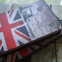 " Английското знаме " - тефтер с твърди корици, снимка 10 - Подаръци за мъже - 22126669