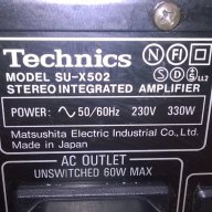 technics su-x502-made in japan-330watts-внос швеицария, снимка 17 - Ресийвъри, усилватели, смесителни пултове - 12553700