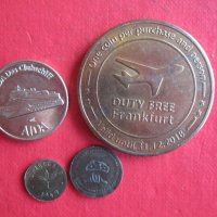 Стар немски жетон монета стари жетони , снимка 6 - Колекции - 26065901