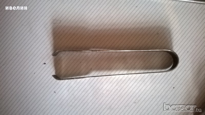 посребрена щипка за сервиране, снимка 1