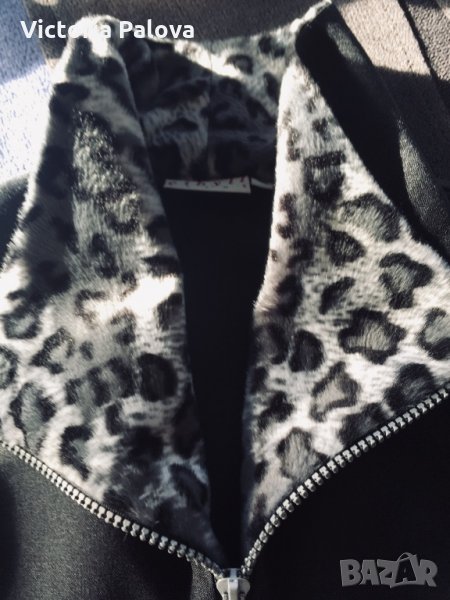 Идеално късо сако с леопардов принт, снимка 1