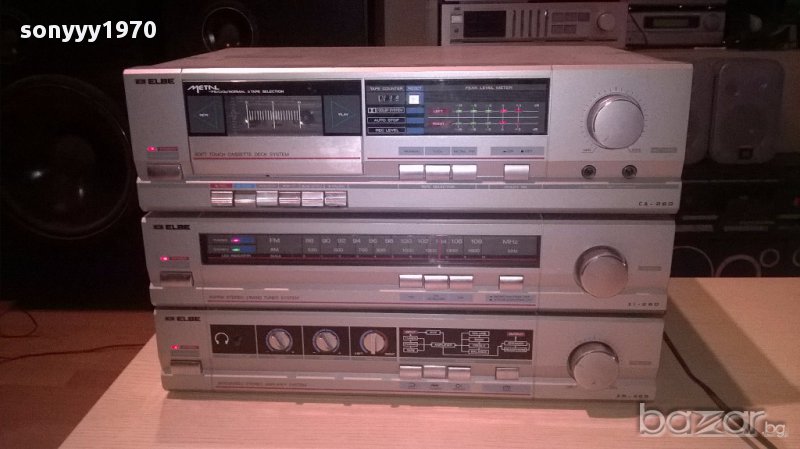 Ретро машини-дек/тунер/усилвател 3 уреда-внос швеицария, снимка 1