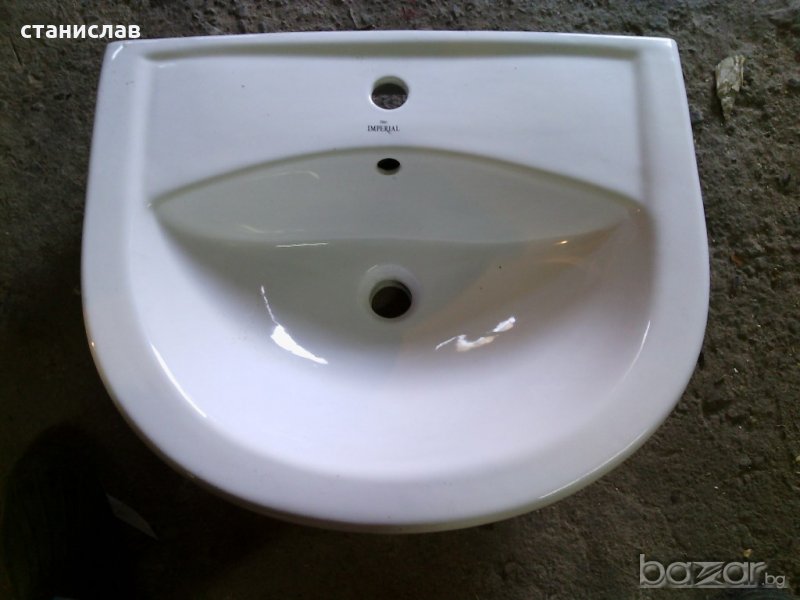 Керамична мивка за баня-нова, снимка 1