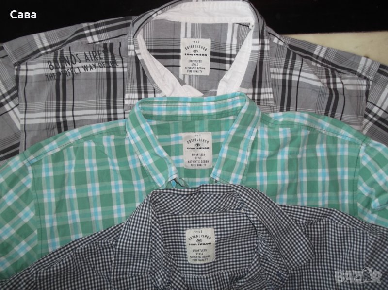 Ризи TOM TAILOR   мъжки,ХЛ-2ХЛ, снимка 1