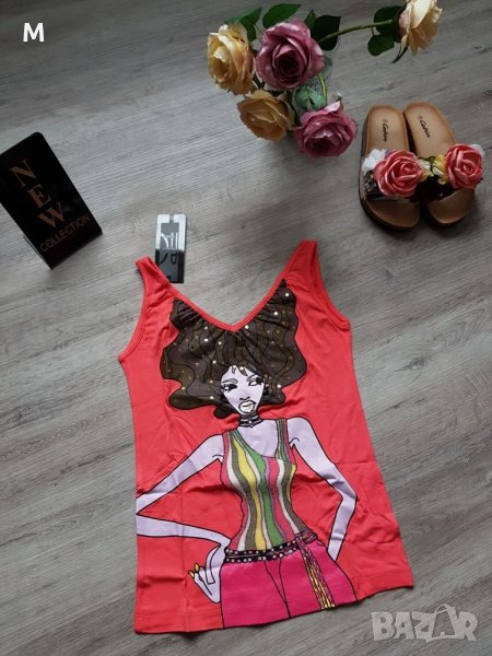 НОВ потник AFRO в цвят-корал на НАМАЛЕНИЕ , снимка 1