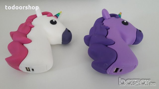 Външна батерия Еднорог power bank 5200mAh, снимка 2 - Оригинални батерии - 20028610