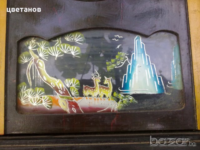 кутия за стенен часовник, снимка 2 - Антикварни и старинни предмети - 18402026