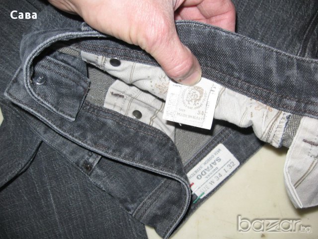 Дънки DIESEL  мъжки,размер 34, снимка 3 - Дънки - 16866592