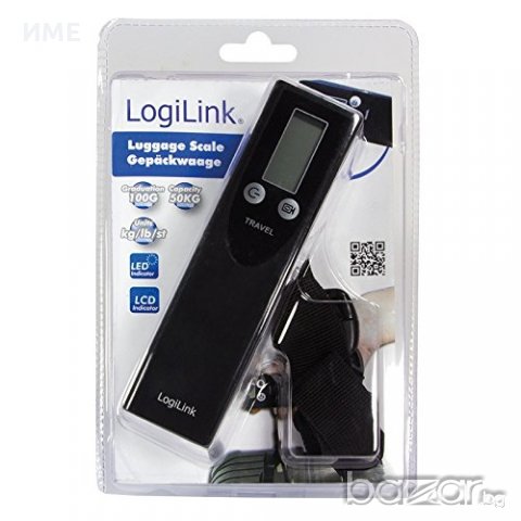 LogiLink LW0001 - дигитален кантар за пътувания 50кг!