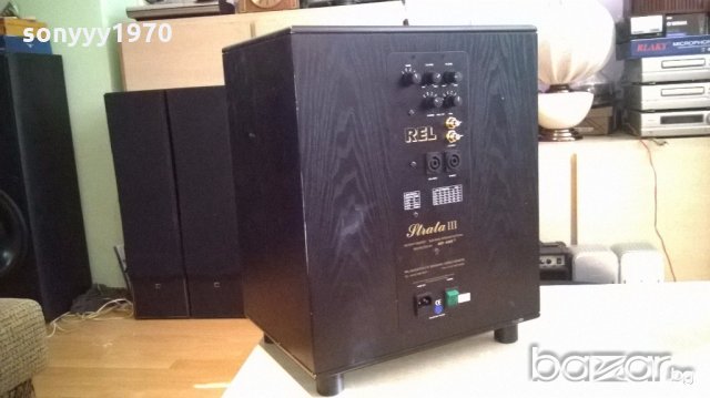 REL Strata III Subwoofer-52х41х31см-внос англия, снимка 4 - Тонколони - 19705116