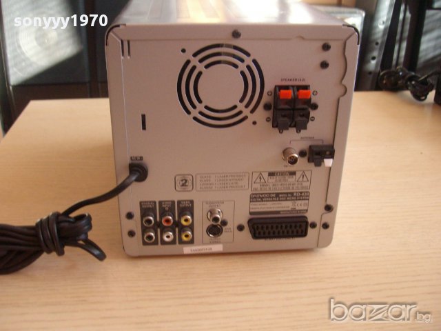daewoo rd-430-cd-tuner-amplifier-aux-внос швеицария, снимка 3 - Ресийвъри, усилватели, смесителни пултове - 12095011