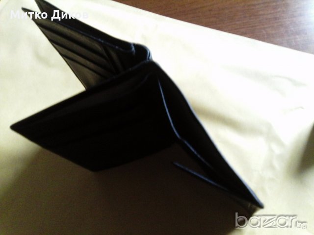 Портфейл черен естествена кожа Андо, снимка 7 - Портфейли, портмонета - 20015858