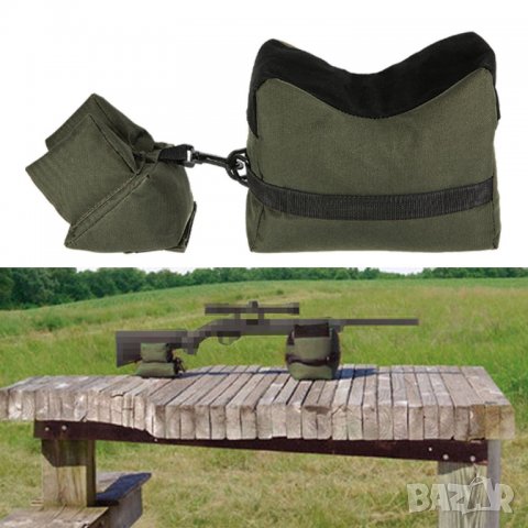 Предна  и задна възглавници за стрелба с пушки., снимка 3 - Оборудване и аксесоари за оръжия - 20063435