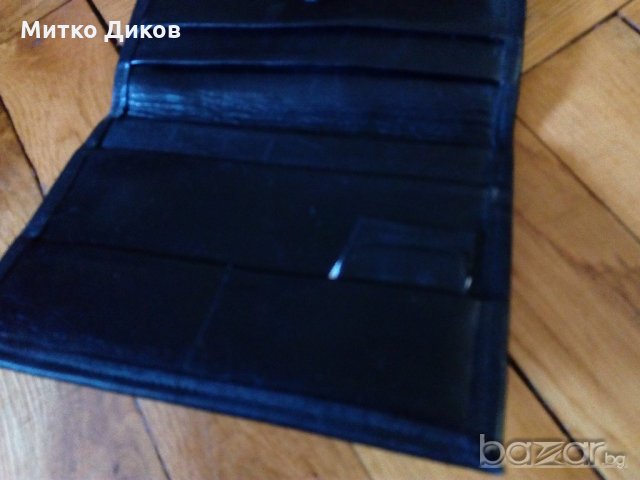 Портфейл естествена кожа соц време 145х100, снимка 4 - Портфейли, портмонета - 20389421