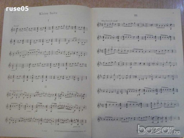 Книга "Leichte Spielstücke für Gitarre-Franz Just" - 24 стр., снимка 3 - Специализирана литература - 15948451