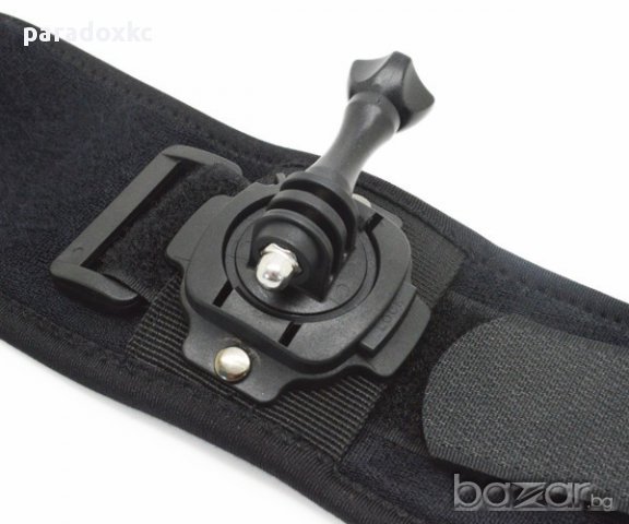 Лента за ръка с въртяща се приставка Arm Wrist Mount Hand Strap за action camera GoPro, снимка 4 - Други - 10532788