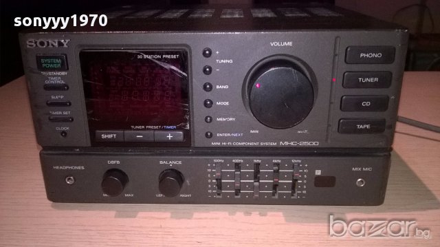 Sony str-h100-stereo receiver-made in japan-внос швеицария, снимка 2 - Ресийвъри, усилватели, смесителни пултове - 12855350