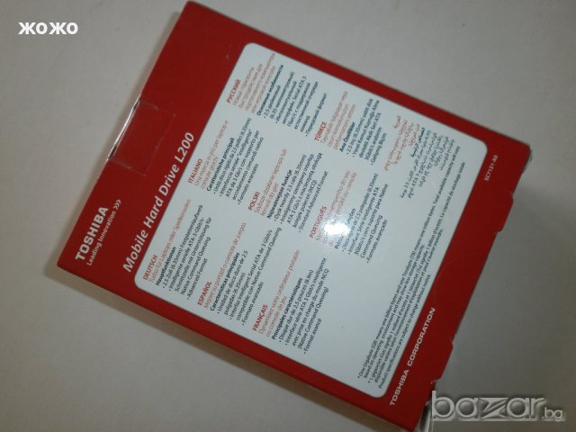 Хард диск Toshiba L200 , снимка 4 - Твърди дискове - 15550108