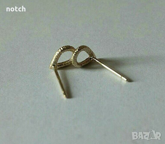 Златни обеци, снимка 5 - Обеци - 21819295