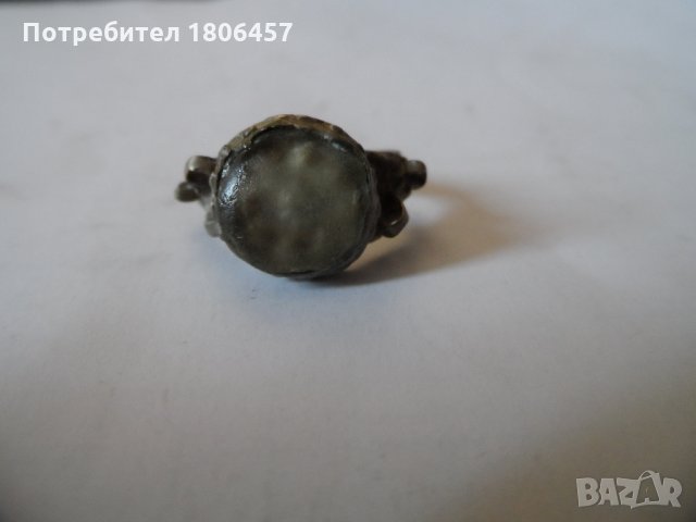 стар сребърен пръстен, снимка 8 - Антикварни и старинни предмети - 23800695