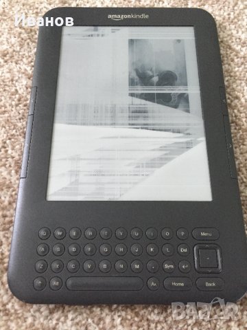 Amazon kindle 3 keyboard Електронна книга