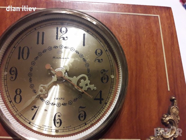 Стар настолен часовник , снимка 17 - Други ценни предмети - 25028567