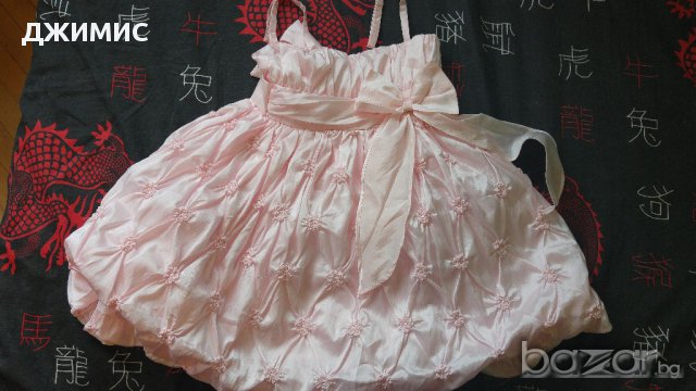 сладка шаферска рокля 4 г, снимка 1 - Детски рокли и поли - 12869073