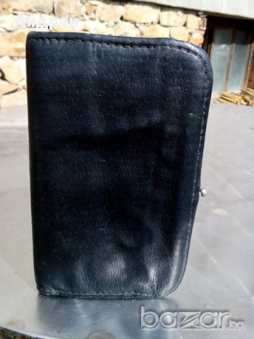 Старо кожено портмоне, снимка 3 - Антикварни и старинни предмети - 17560591