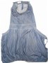 Дънкова рокля с пола балон и прехлупване , снимка 14