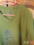 Мъж.тениска-"Bergans"/памук+ликра/,цвят-маслено зелен/олива/. Закупена от Германия., снимка 6
