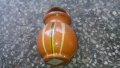 Стара  гледжосана ваза, снимка 1 - Вази - 17383037