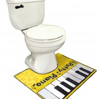 Килимче пиано с клавиши и звук за тоалетна, снимка 1 - Други стоки за дома - 24552799