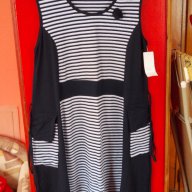 Нова рокля в моряшки стил, снимка 1 - Рокли - 12486546