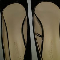 черни дамски обувки, снимка 2 - Дамски ежедневни обувки - 24996496