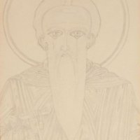 Картина „ Свети Йоан  Рилски ” , снимка 1 - Картини - 22712748