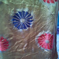 Голям копринен шал 💥, снимка 1 - Шапки - 22076827