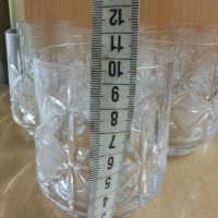 Кристални чаши за уиски, снимка 4 - Антикварни и старинни предмети - 23534552