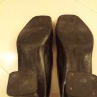 Дамски черни обувки естествена кожа, снимка 3 - Дамски ежедневни обувки - 11649989