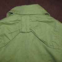 Зелено пролетно-есенно палто/ тренч на Next за 3-4 г, снимка 5 - Детски якета и елеци - 19216569
