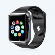 BLUETOOTH СМАРТ ЧАСОВНИК С КАМЕРА, SIM КАРТА, 3G - SMART WATCH А1, снимка 1 - Смарт часовници - 14363548