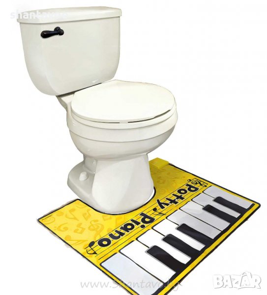 Килимче пиано с клавиши и звук за тоалетна, снимка 1