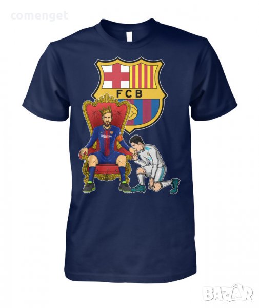 Мъжки и Детски тениски KING MESSI / МЕСИ BARCELONA! , снимка 1