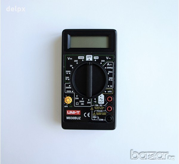 Мултицет със зумер DT-830B VAC/VDC | ADC | OHM , снимка 1