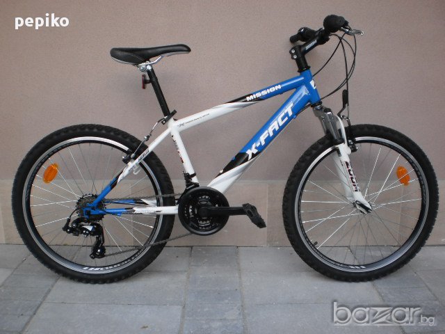 Продавам колела внос от Германия  юношески велосипед X-FACT 24 цола със 21 скорости модел 2014г, снимка 1